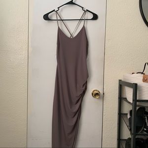 SOLD Taupe/brown bodycon dress!